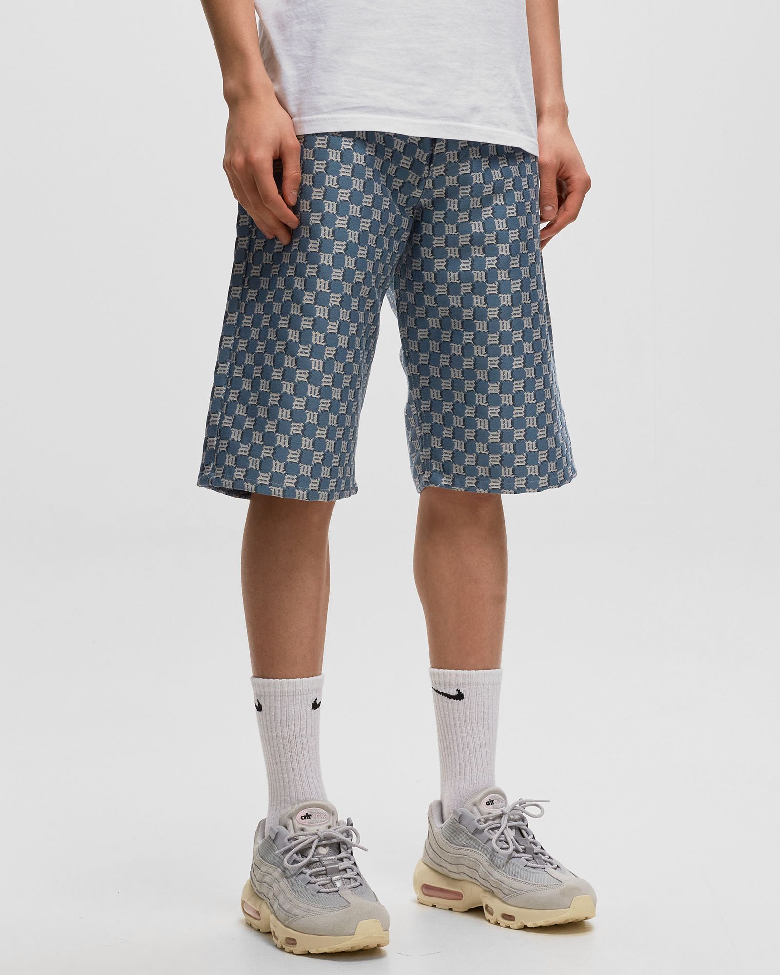 JACQUARD CANVAS MONOGRAM SHORTS
