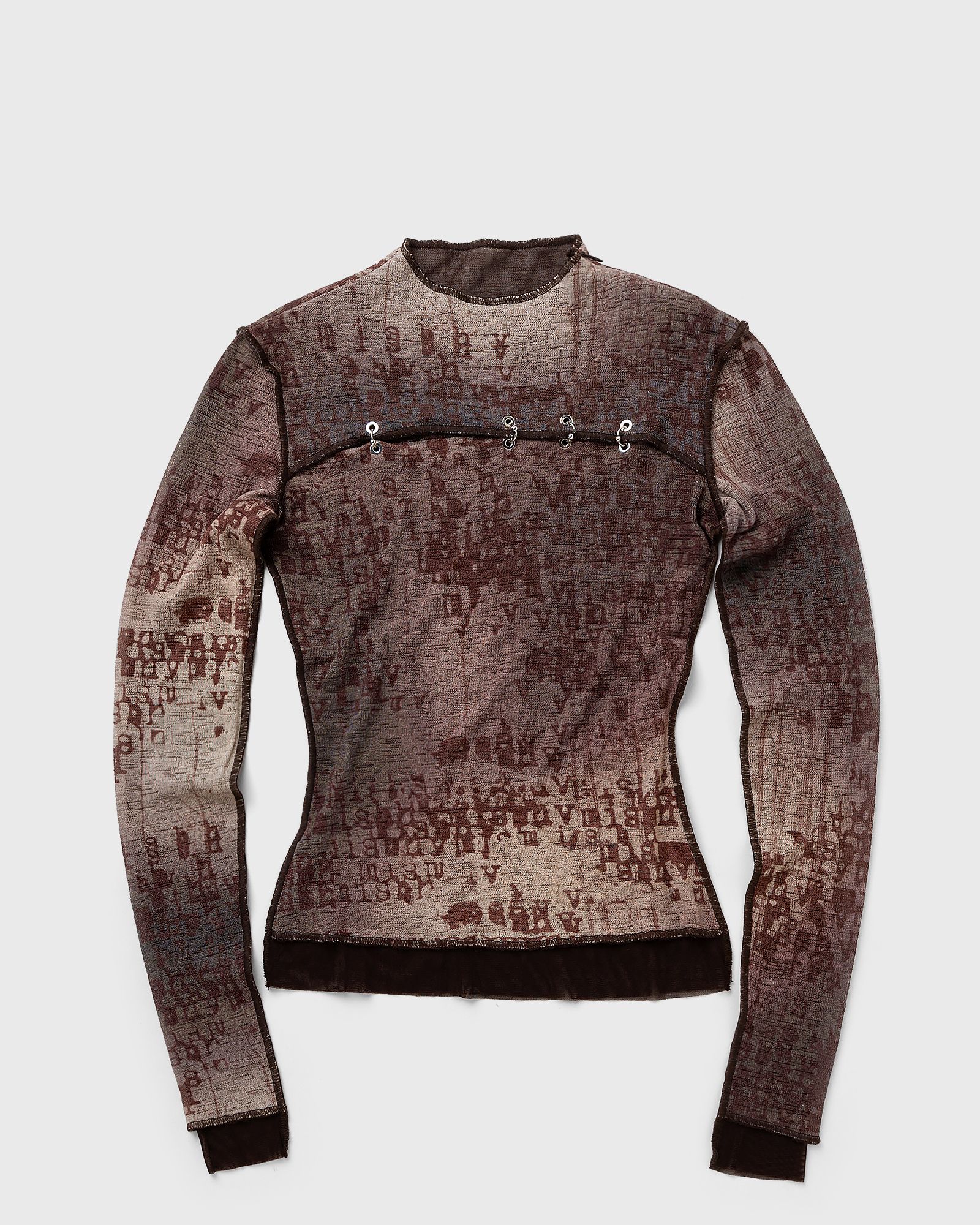 TYPEWRITER PIERCED LONGSLEEVE