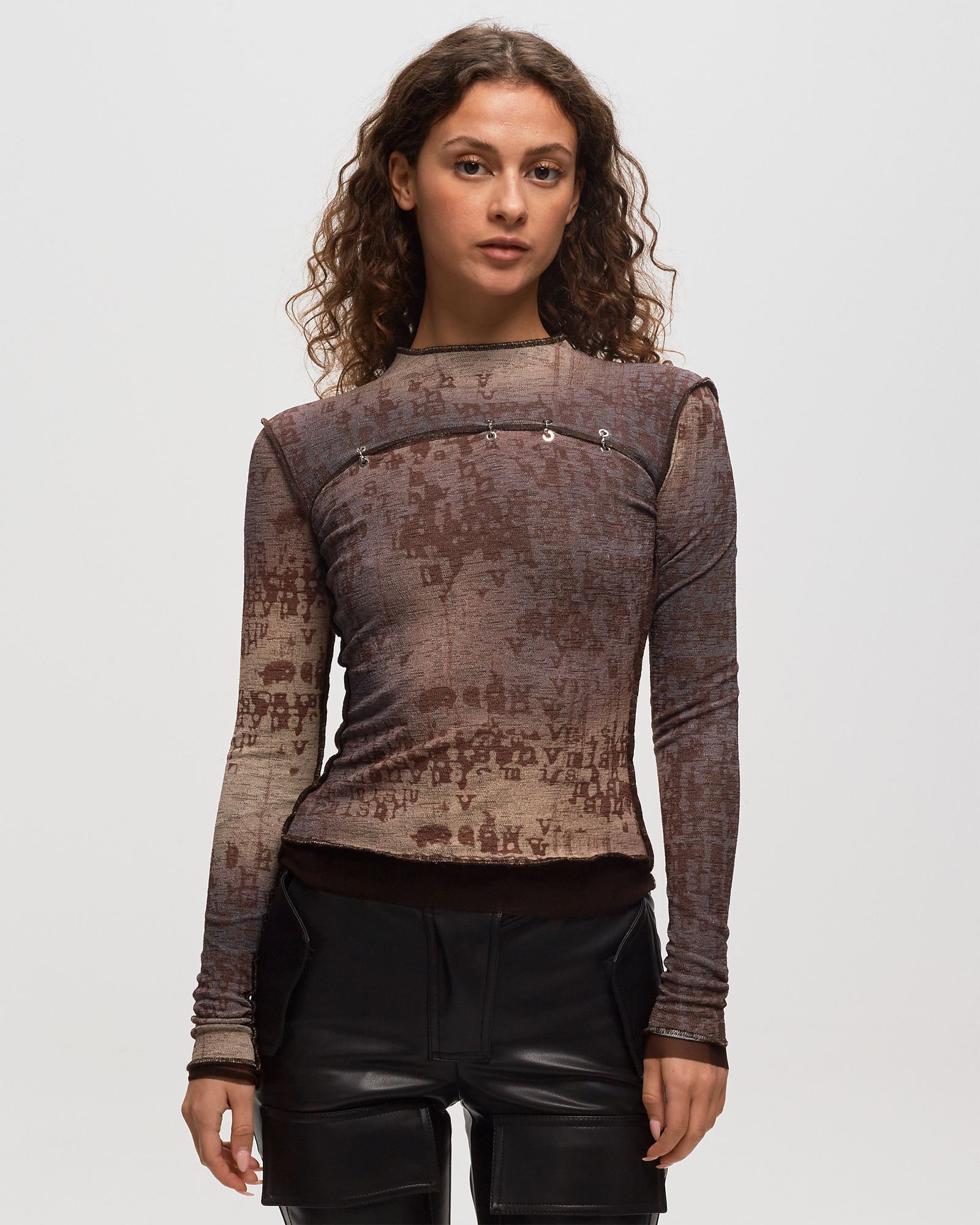 TYPEWRITER PIERCED LONGSLEEVE