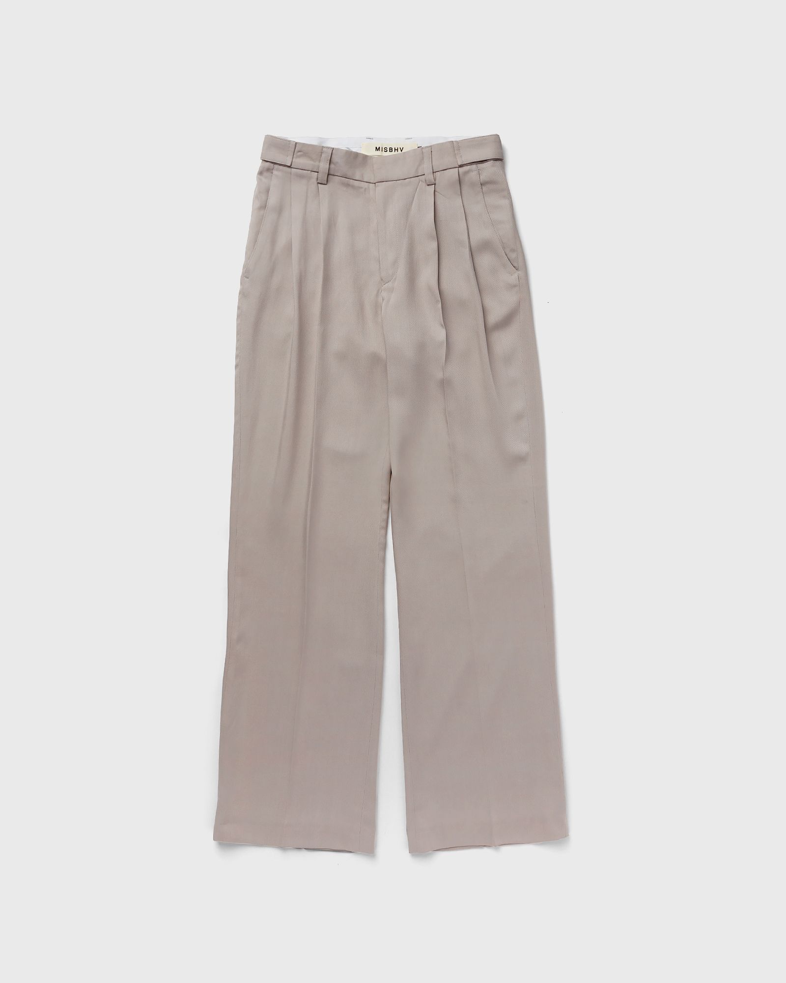 OVERSIZED TAILORED TROUSERS TAUPE