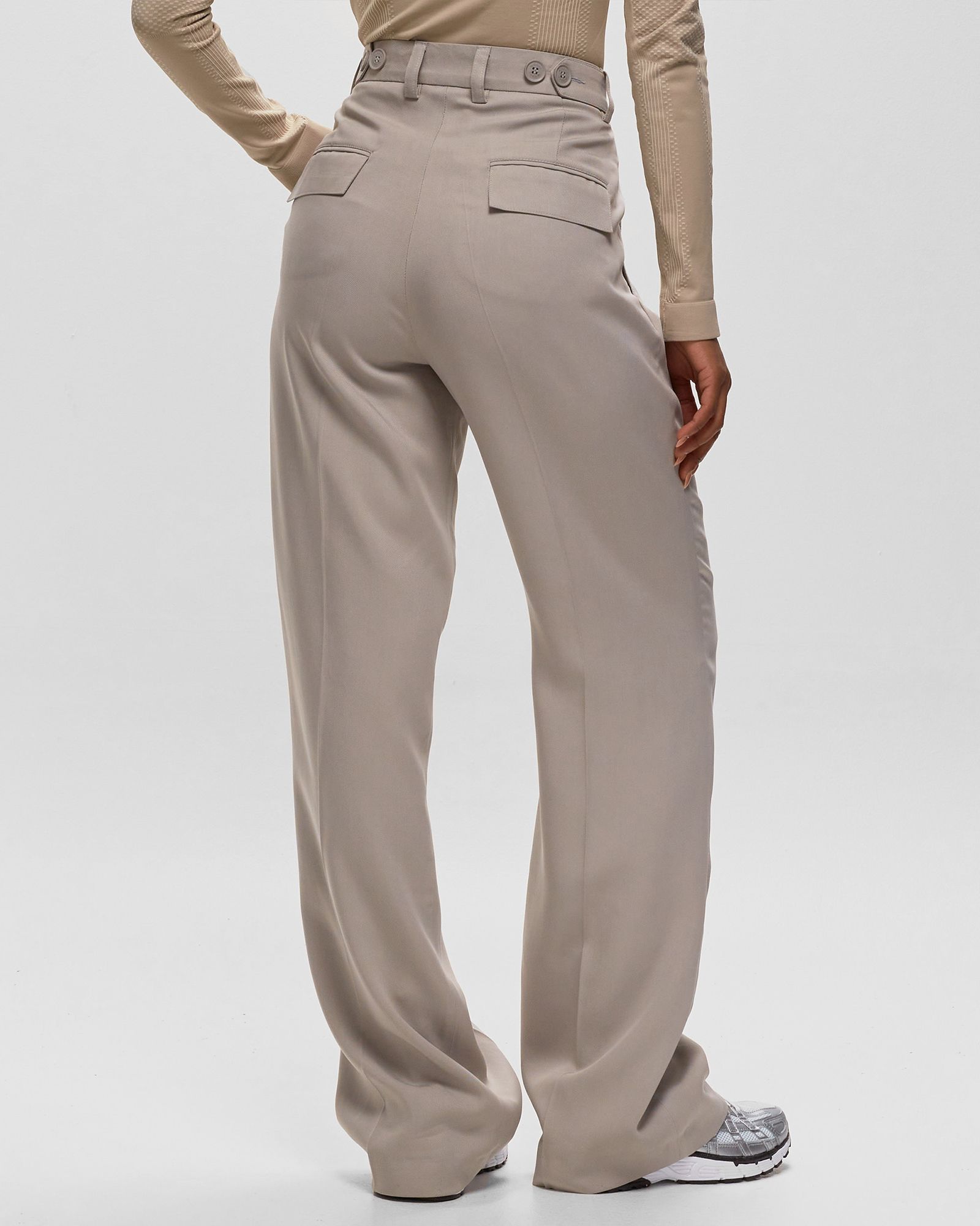 OVERSIZED TAILORED TROUSERS TAUPE