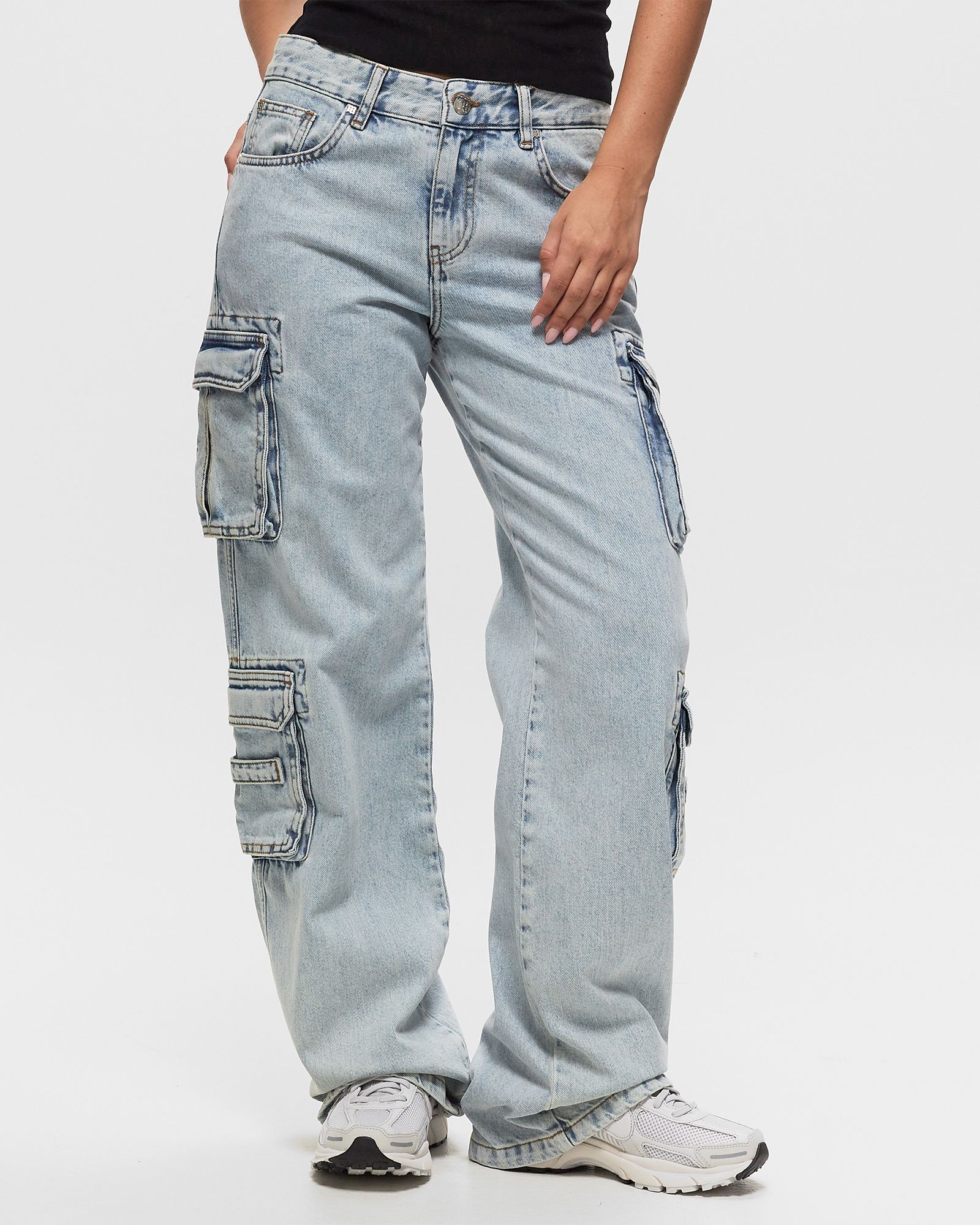 DENIM SKATER TROUSER