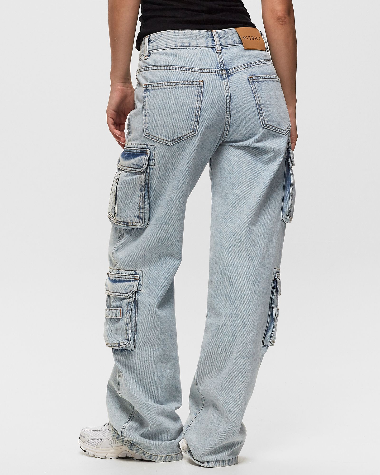 DENIM SKATER TROUSER