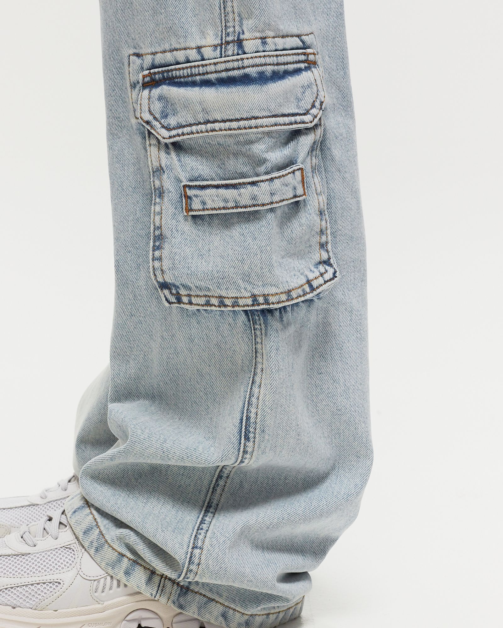 DENIM SKATER TROUSER