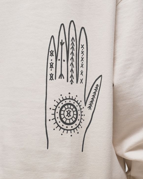 Paper Captain Hoodie Grey Mens Clothing Grijze Hoodie Daily Paper - Main Image