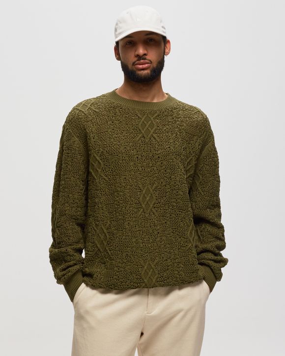 SHIELD CROCHET SWEATER