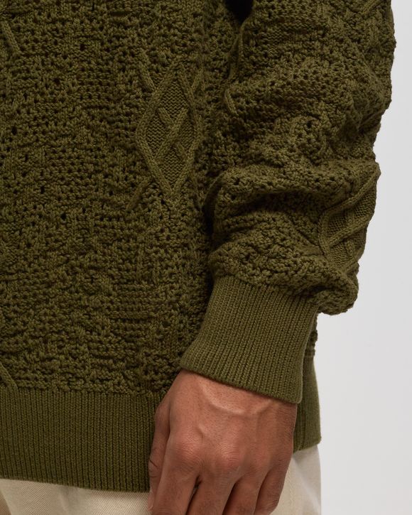 SHIELD CROCHET SWEATER