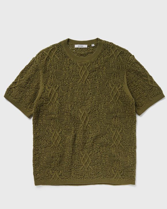 SHIELD CROCHET S/S TEE