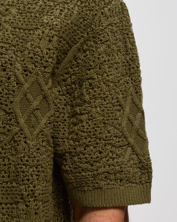 SHIELD CROCHET S/S TEE