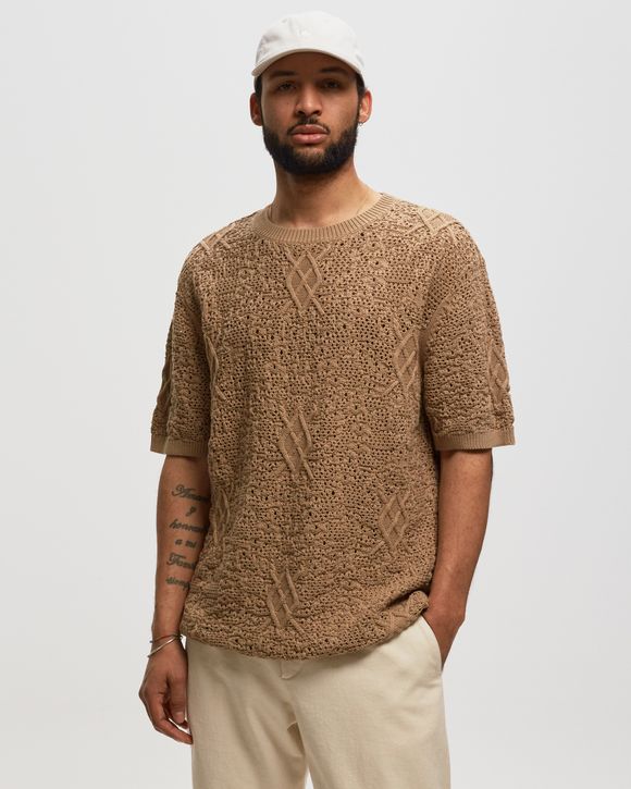 SHIELD CROCHET S/S TEE