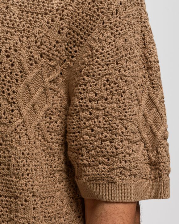 SHIELD CROCHET S/S TEE