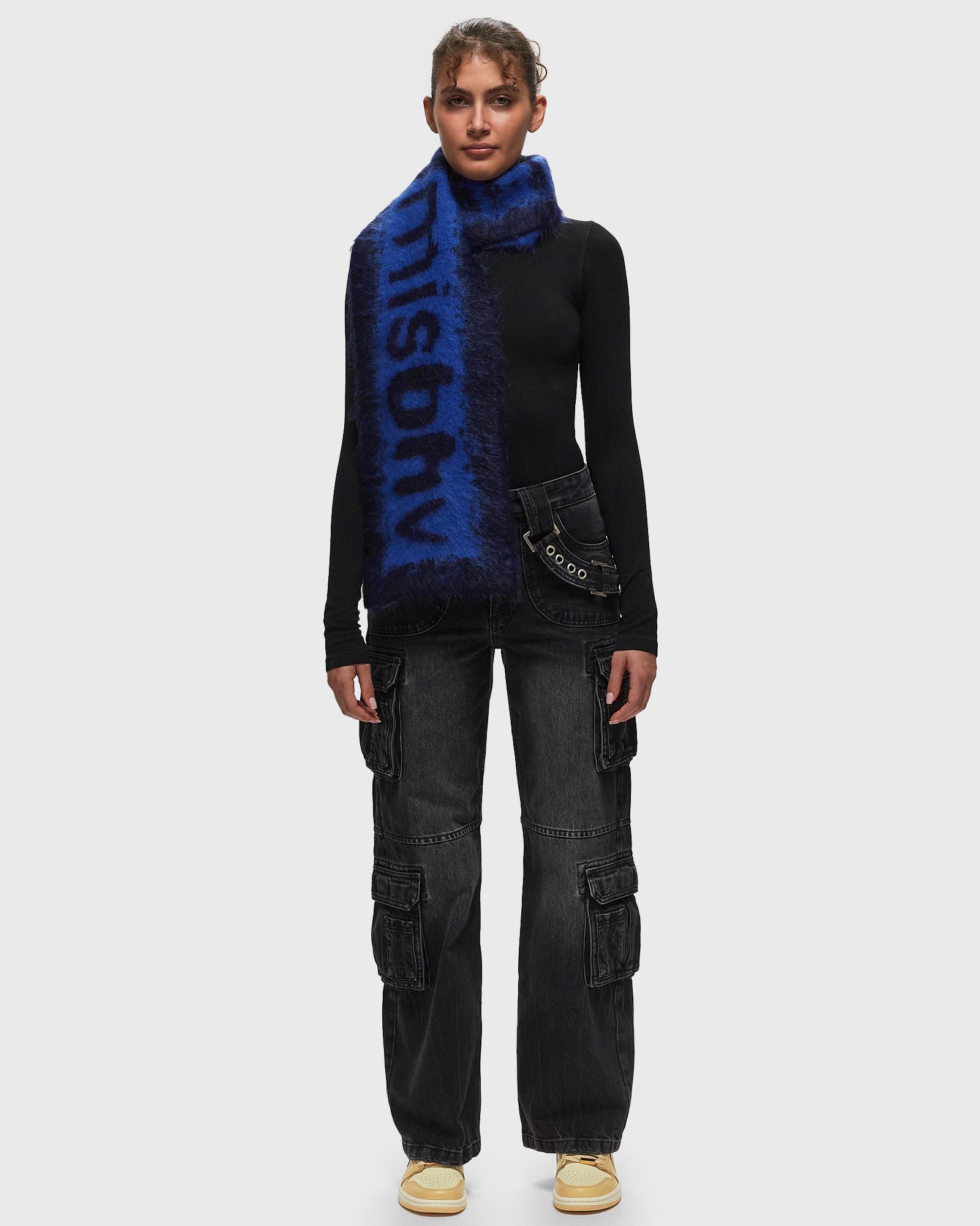 BRUSHED MOHAIR SCARF