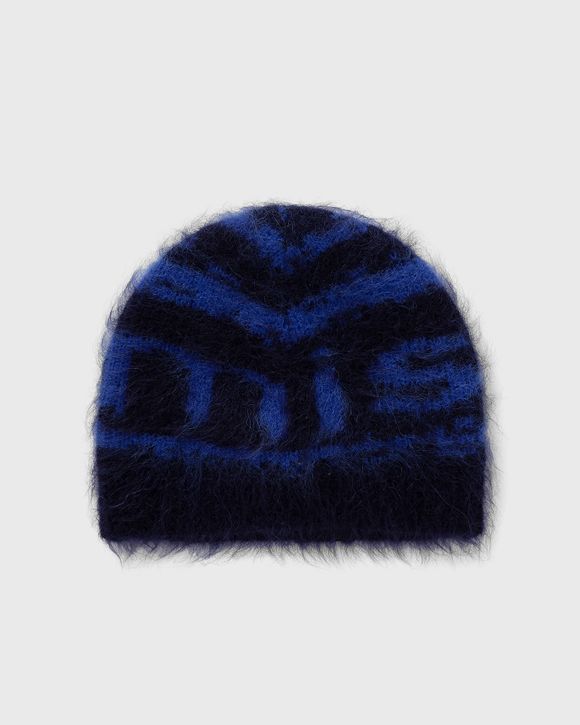 MISBHV BRUSHED MOHAIR BEANIE Blue - ELECTRIC BLUE