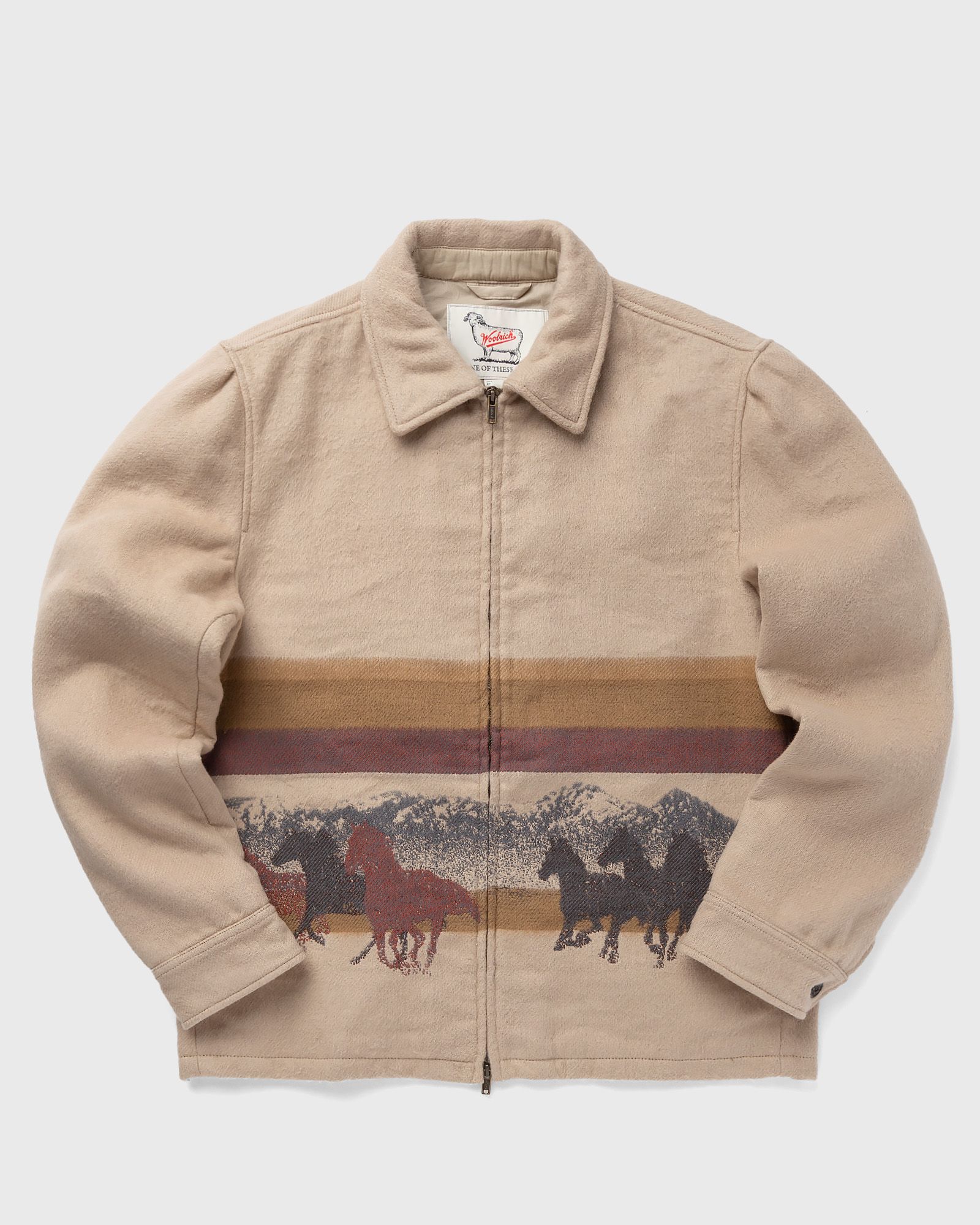 One of These Days x Woolrich OVERSHIRT WITH ZIP