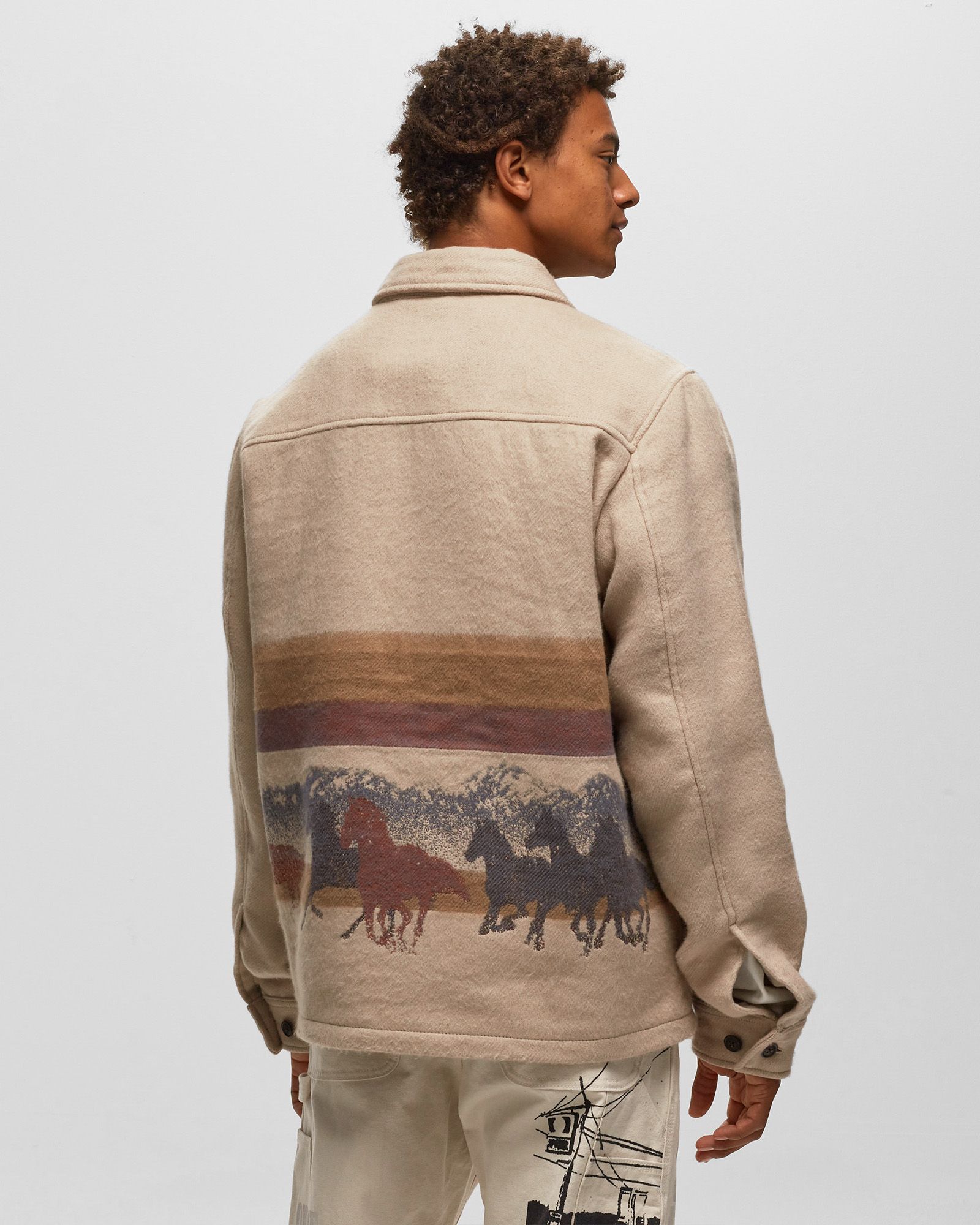 One of These Days x Woolrich OVERSHIRT WITH ZIP