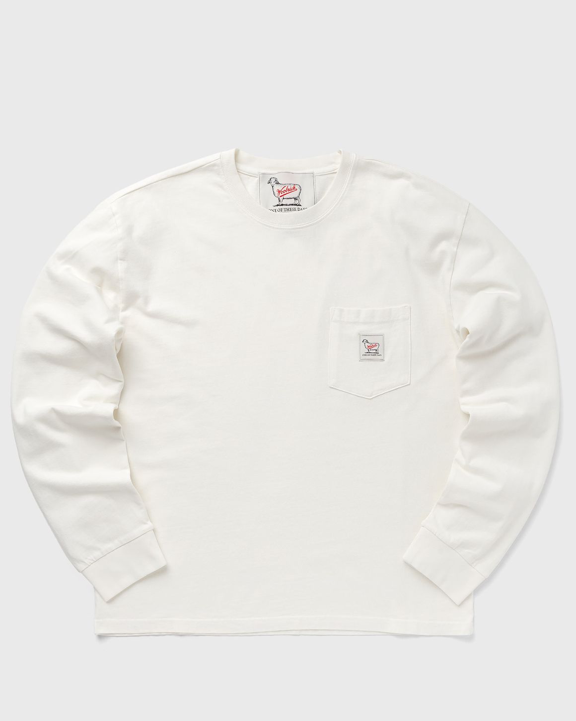 ★24SS 大人気★ONE OF THESE DAYS X WOOLRICH L/S POCKET TEE One of these Days One of These Days x Woolrich LONGSLEEVE