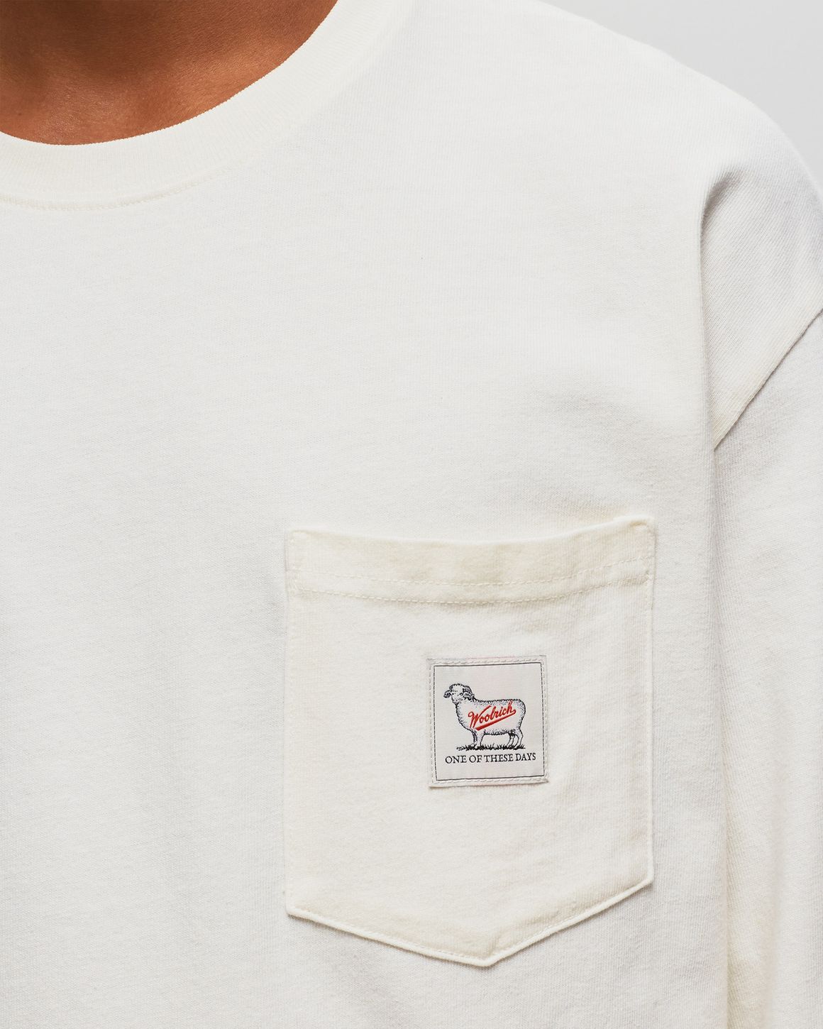 ★24SS 大人気★ONE OF THESE DAYS X WOOLRICH L/S POCKET TEE One of these Days One of These Days x Woolrich LONGSLEEVE