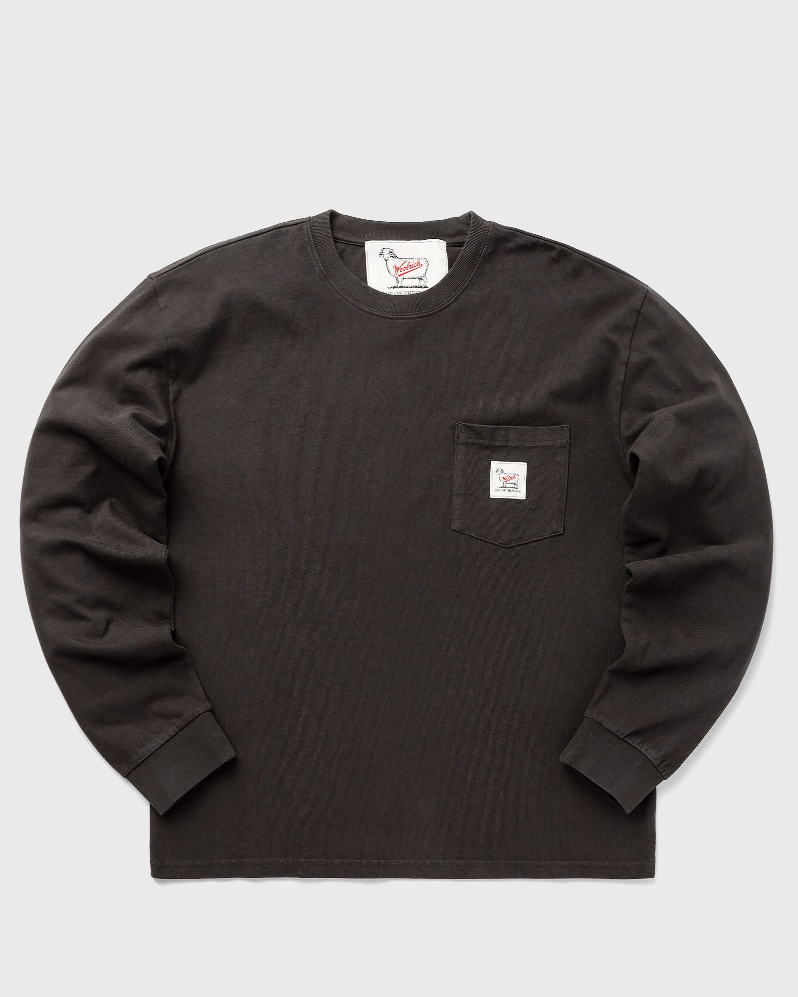 One of These Days x Woolrich LONGSLEEVE POCKET TEE