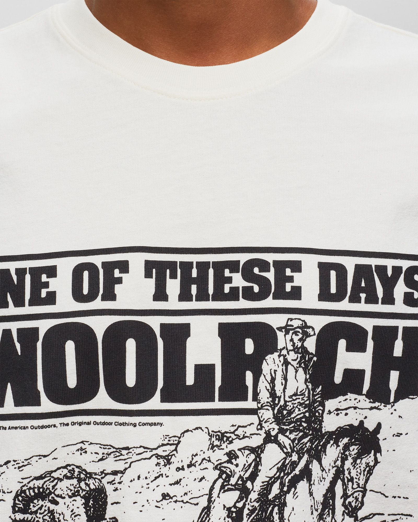 One of These Days x Woolrich T-SHIRT