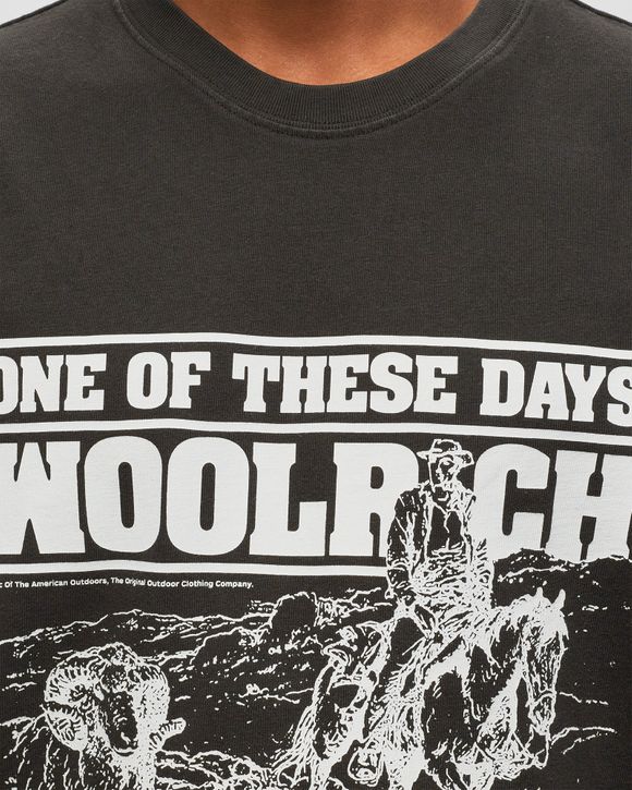 One of these Days One of These Days x Woolrich T-SHIRT Black/White