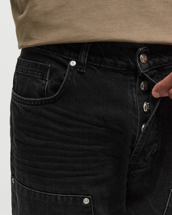 MISBHV Denim Monogram Carpenter Trousers in Black for Men