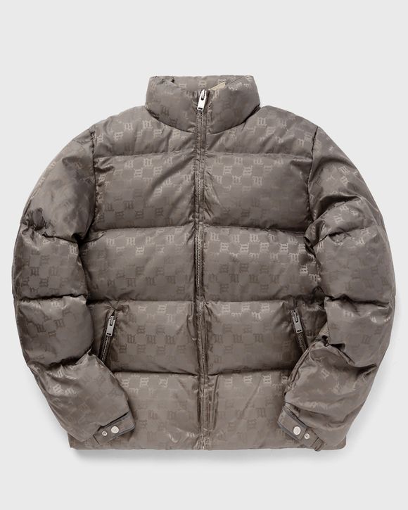 Nylon Monogram Puffer Grey