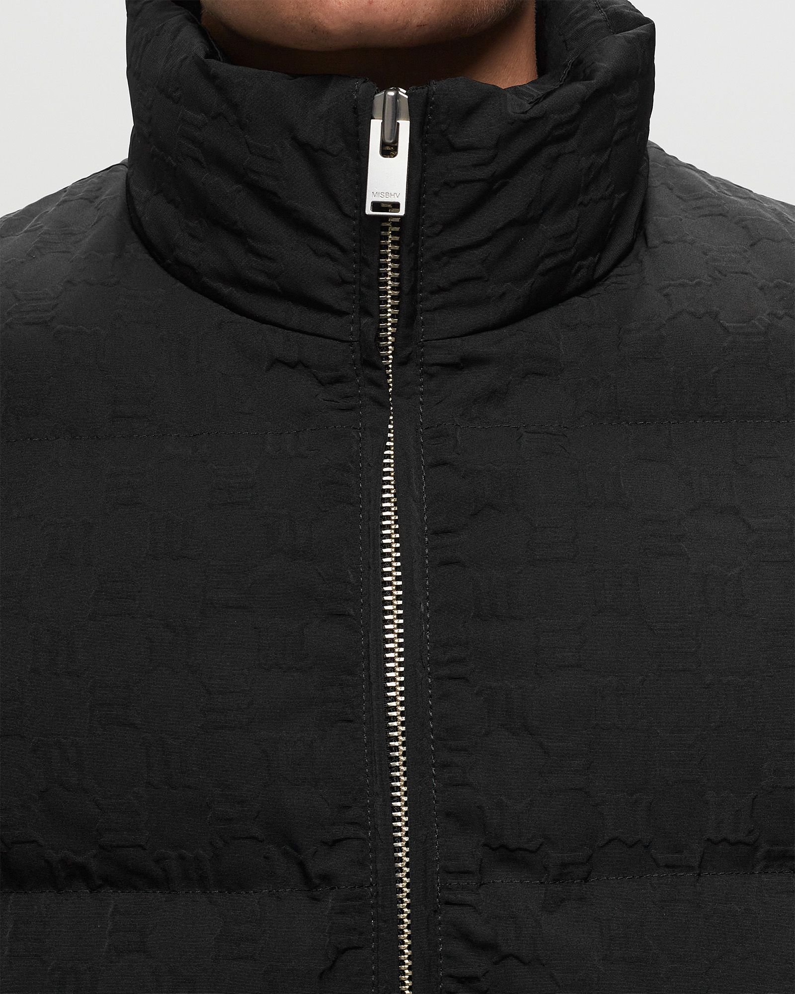 MONOGRAM EMBOSSED PUFFER VEST