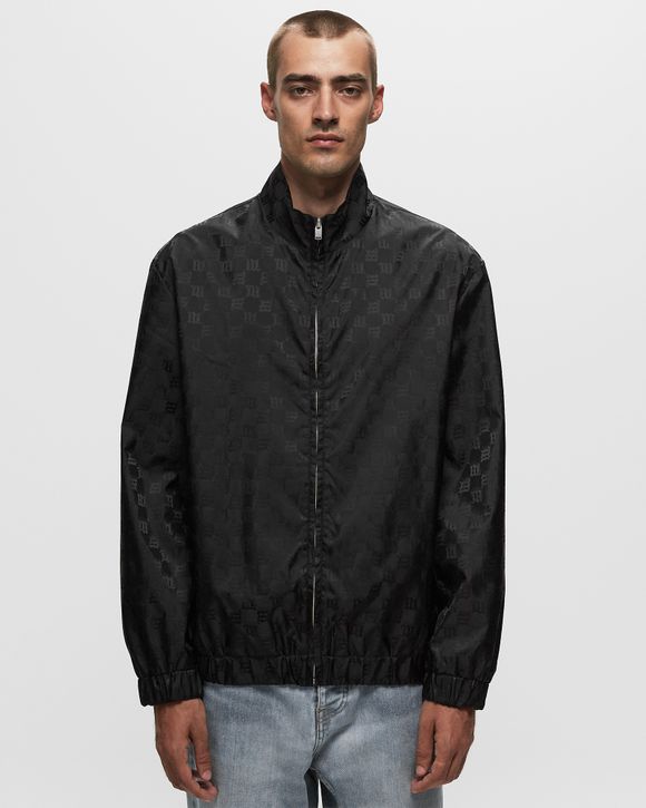 MISBHV Men's Monogram Leather Jacket