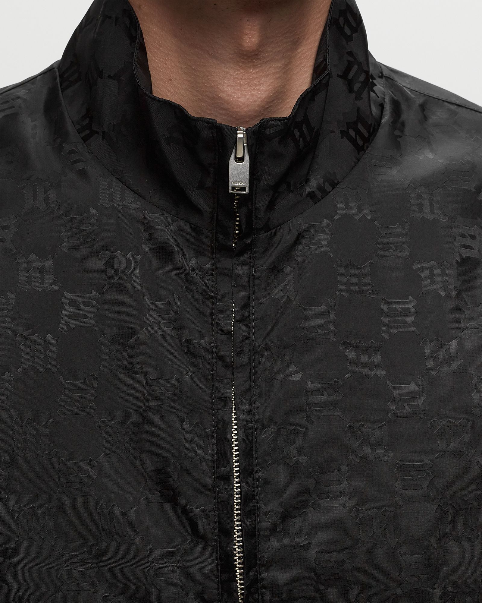 NYLON MONOGRAM TRACK JACKET