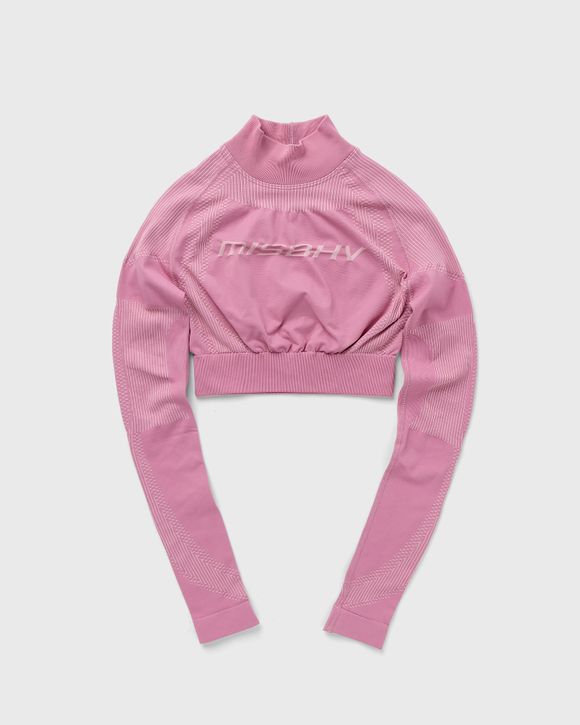 SPORT CROPPED LONGSLEEVE BUBBLEGUM