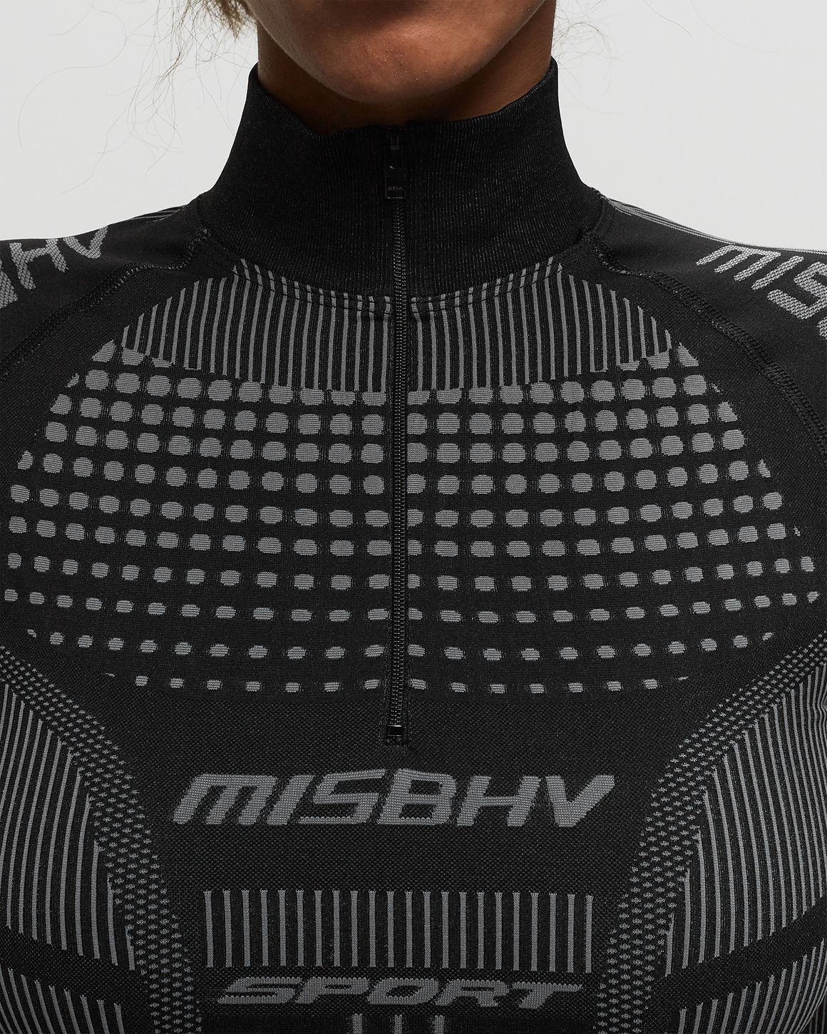 【関税込み】MISBHV ブラック Sport Europa トップス Sport Europa Quarter-Zip T-Shirt Muted Black