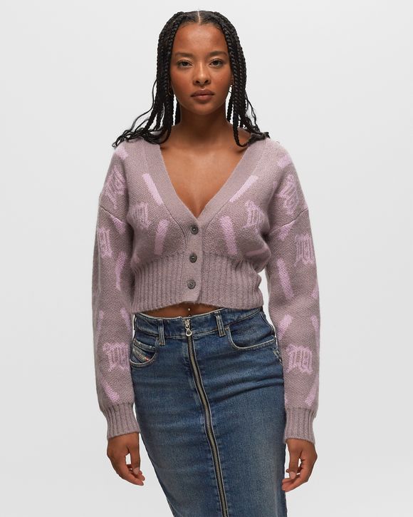 M ARGYLE KNIT CARDIGAN