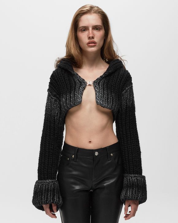 Knitted hooded online top