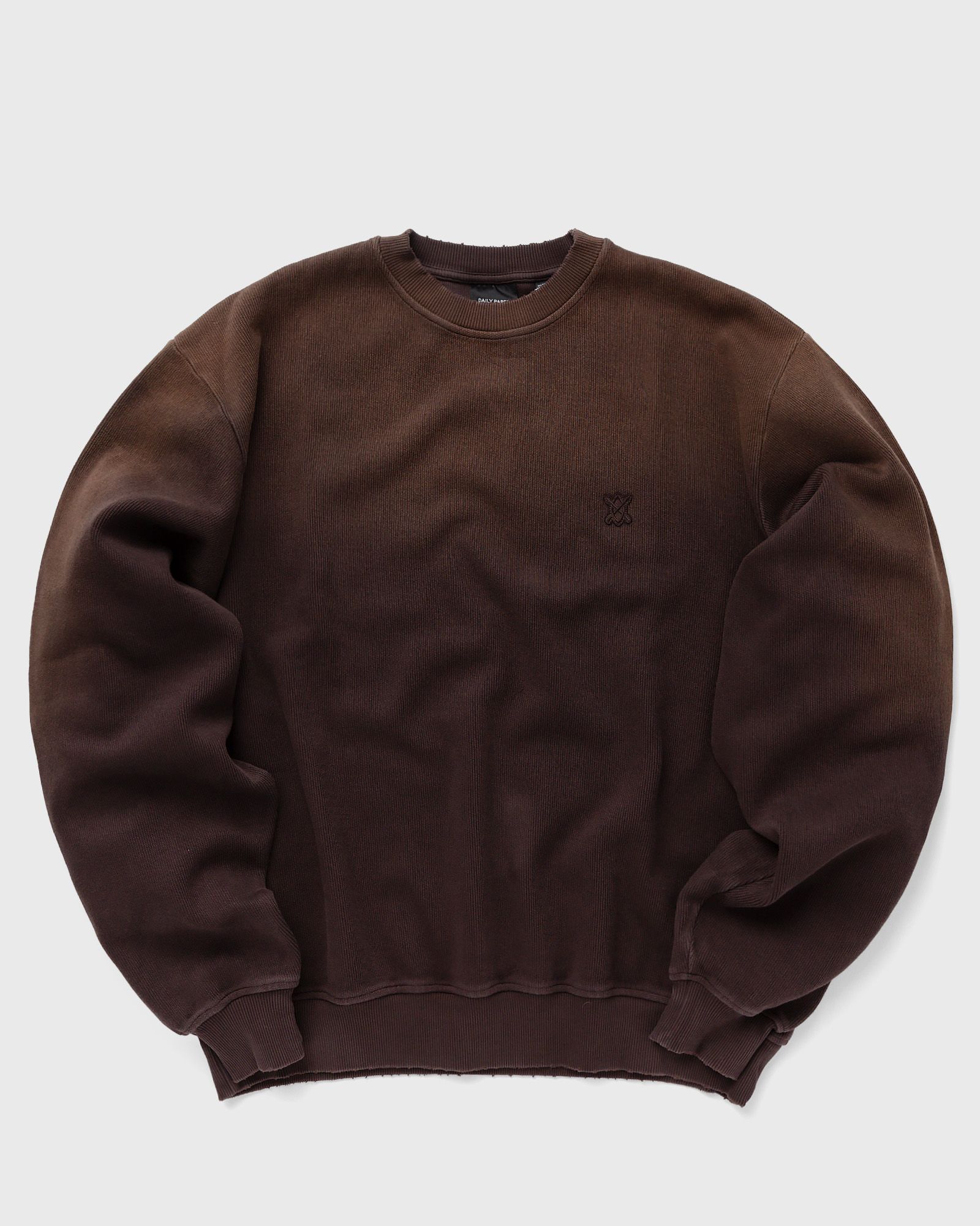 Sporty & Rich Wellness Club Flocked Crewneck Brown | BSTN Store