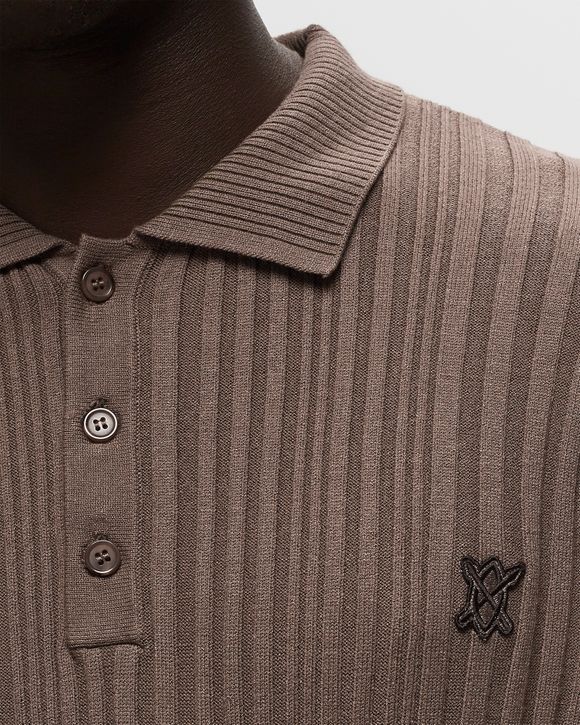 Daily Paper rashiem ls polo Brown | BSTN Store