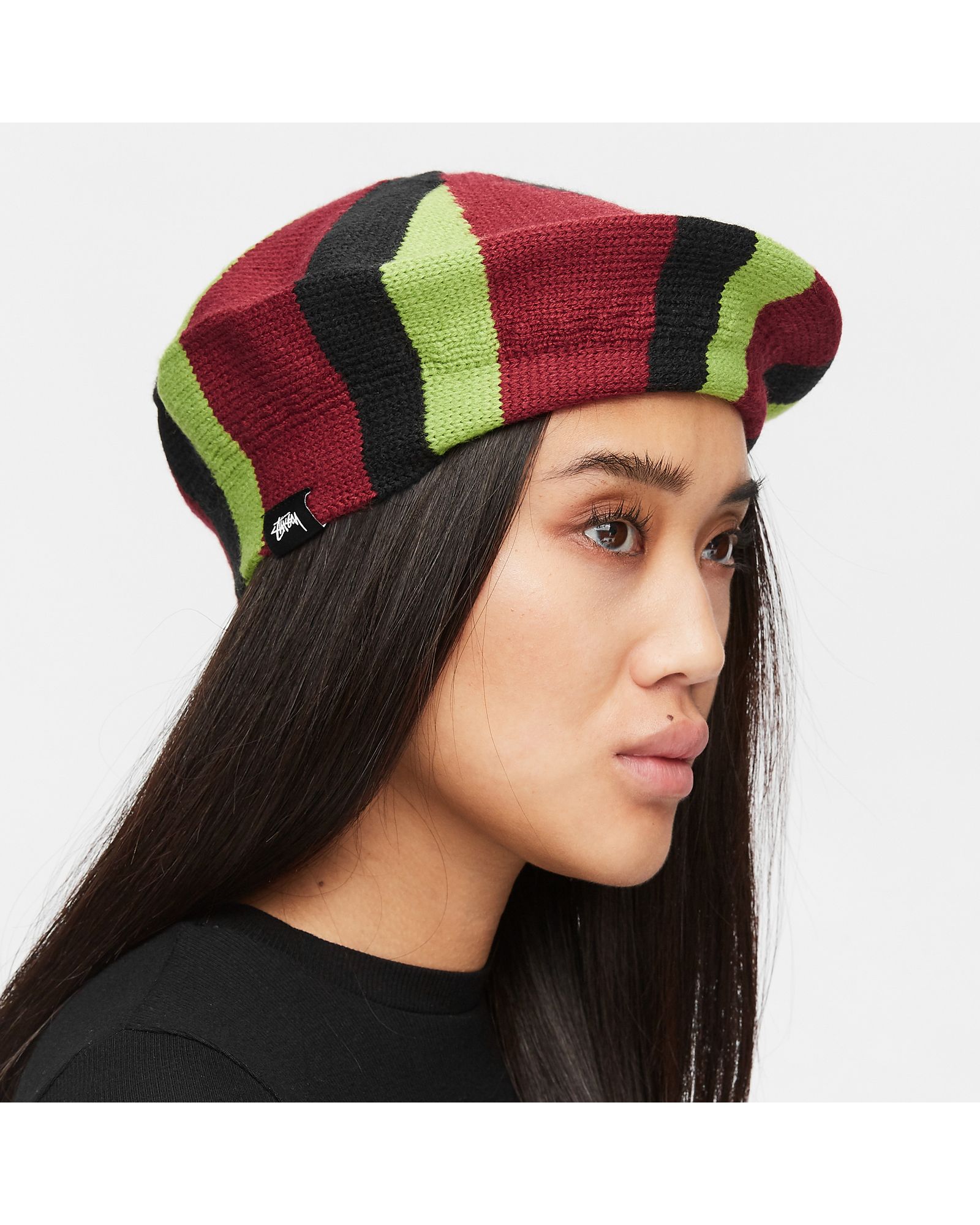 Belmont Stripe Beret
