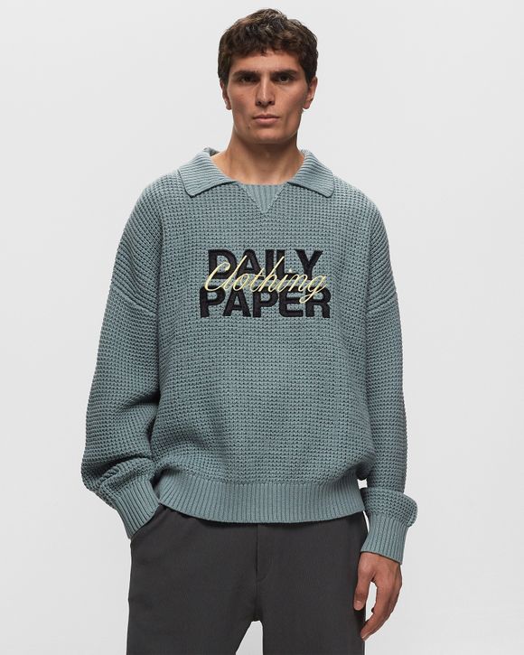 Daily paper deals green sweater