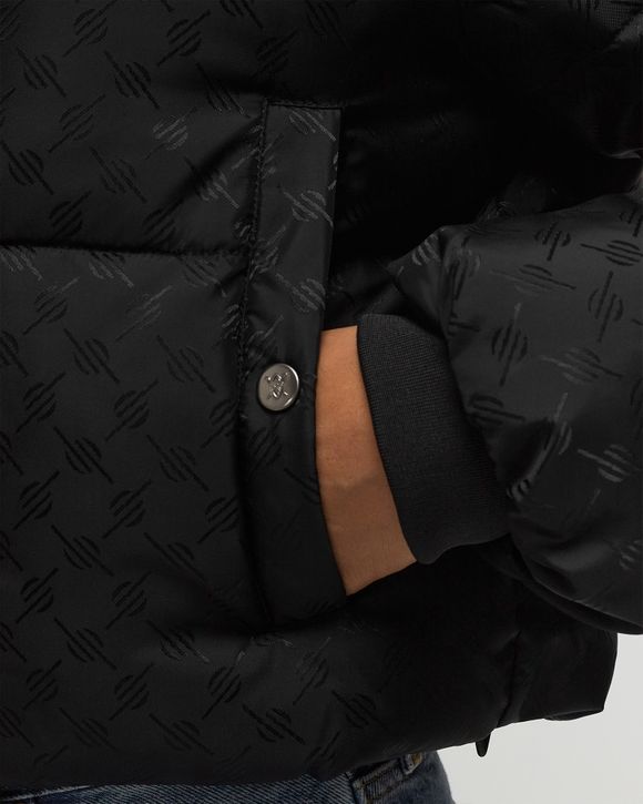 Louis Vuitton Reversible Monogram Jacquard Coat BLACK. Size 40