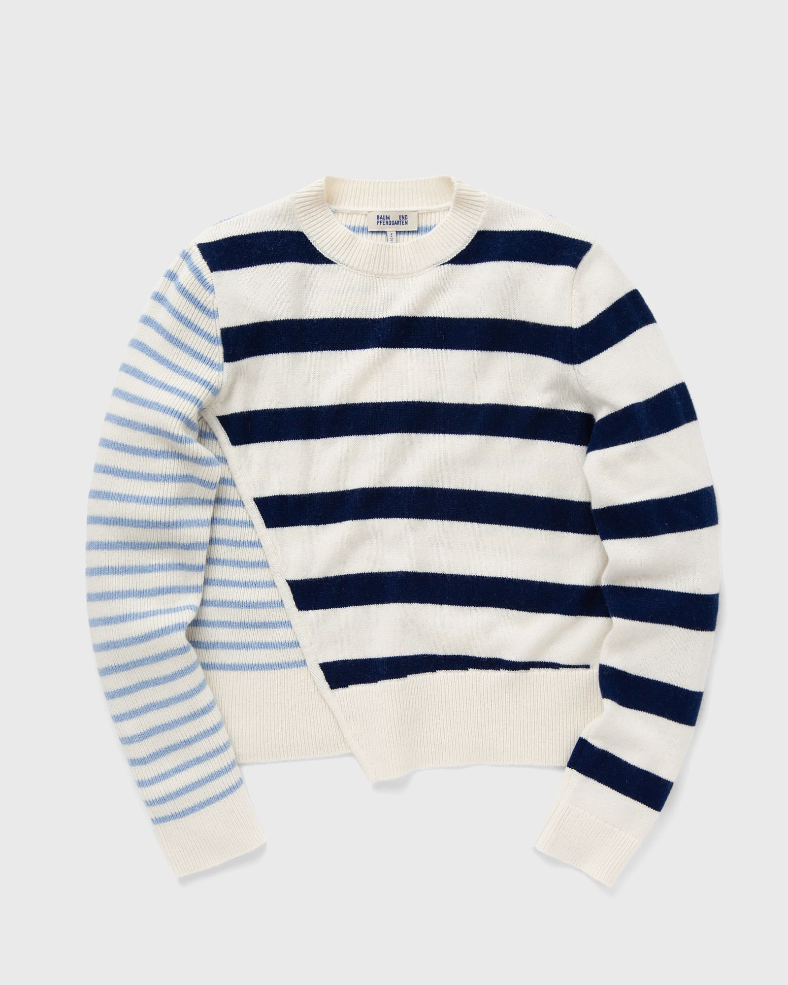 Baum und Pferdgarten - centa pullover women pullovers blue|white in größe:s