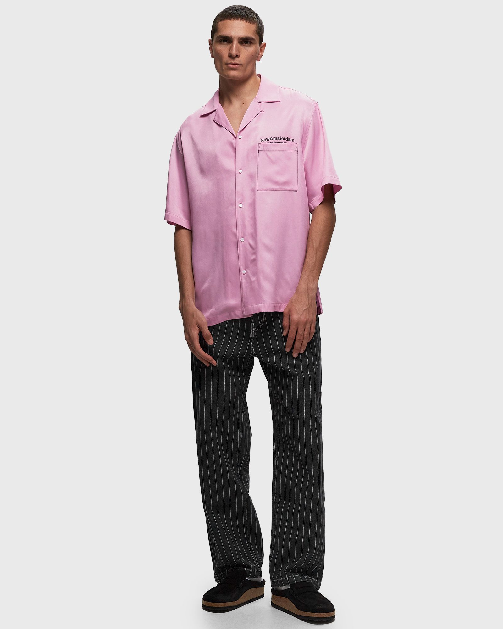 CONTRAST STITCH LAYDAY SHIRT