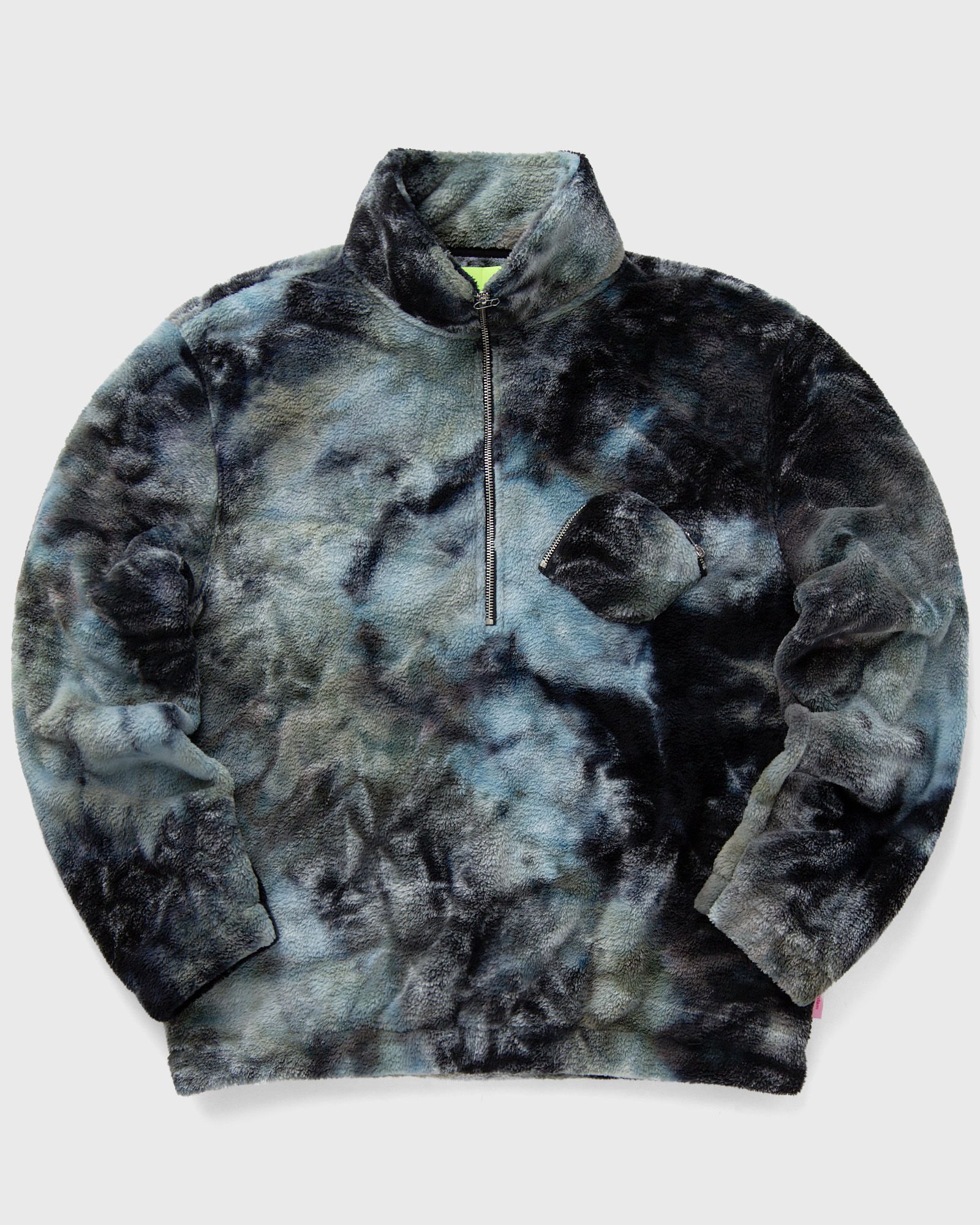 HALF ZIP OYSTER TIE DYE