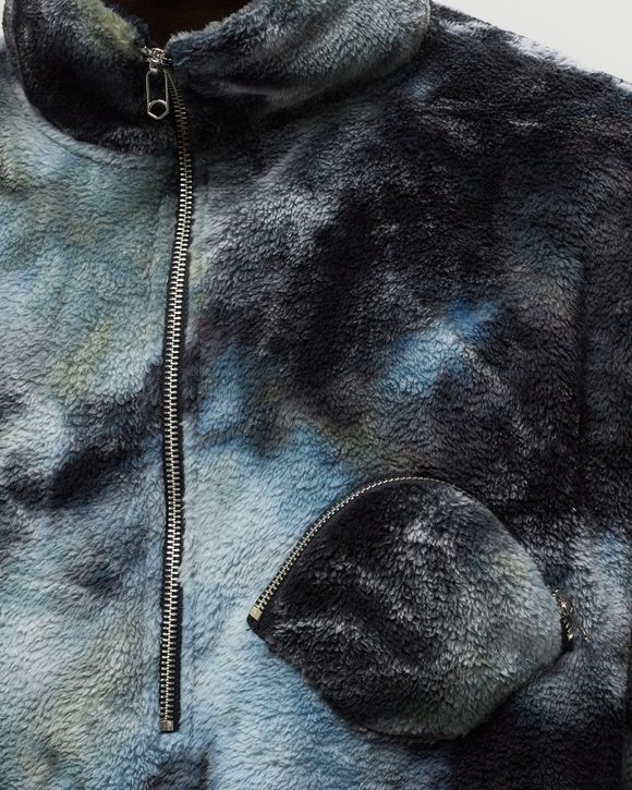 HALF ZIP OYSTER TIE DYE