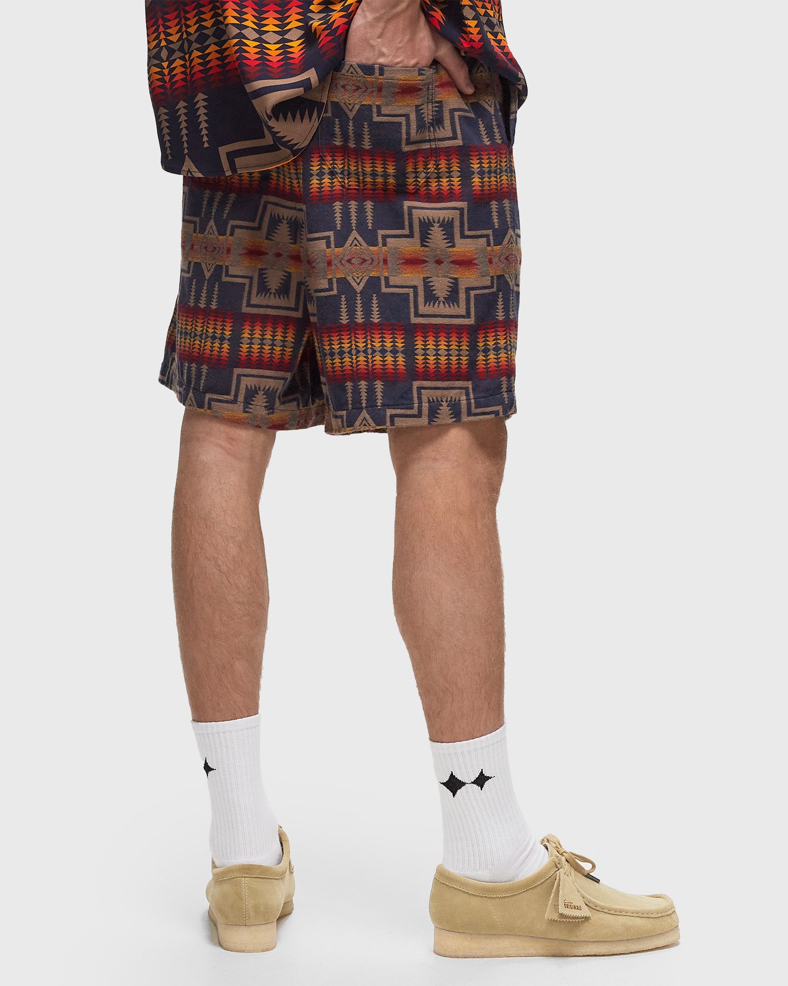 JACQUARD UTILITY SHORTS