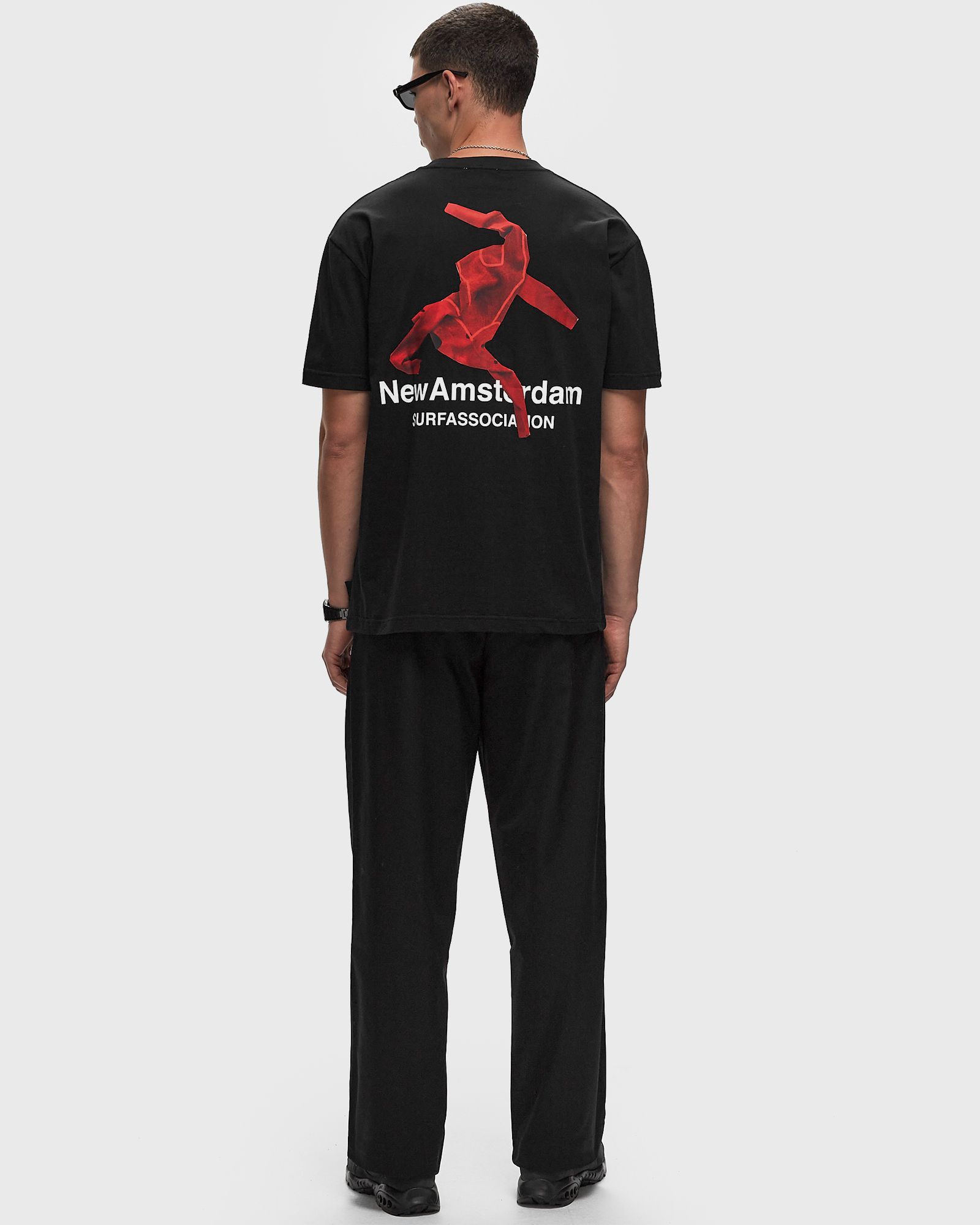 AFTER SURF TEE BLACK SURF