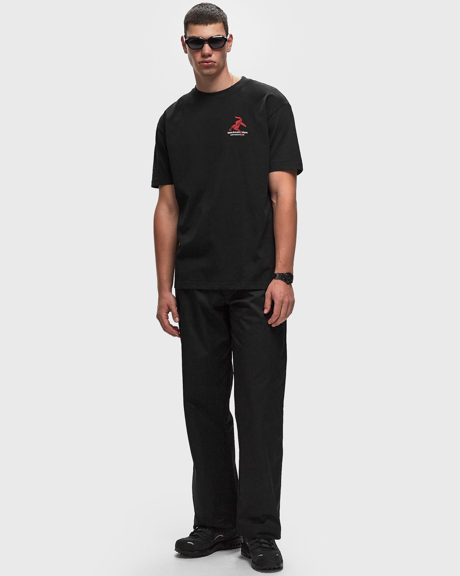 AFTER SURF TEE BLACK SURF