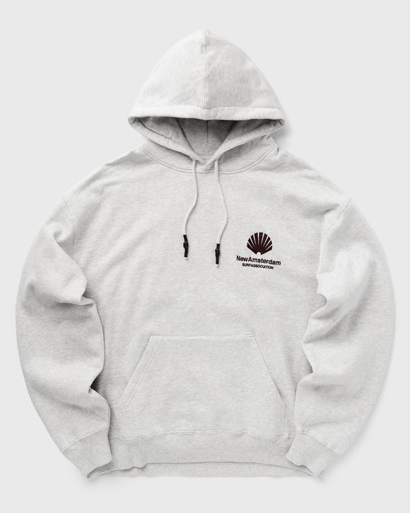 LOGO HOODIE ASH/VINEYARD WINE HOODIE