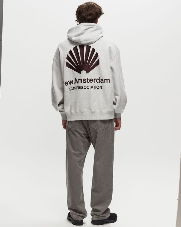 LOGO HOODIE ASH/VINEYARD WINE HOODIE