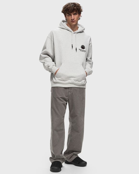 LOGO HOODIE ASH/VINEYARD WINE HOODIE