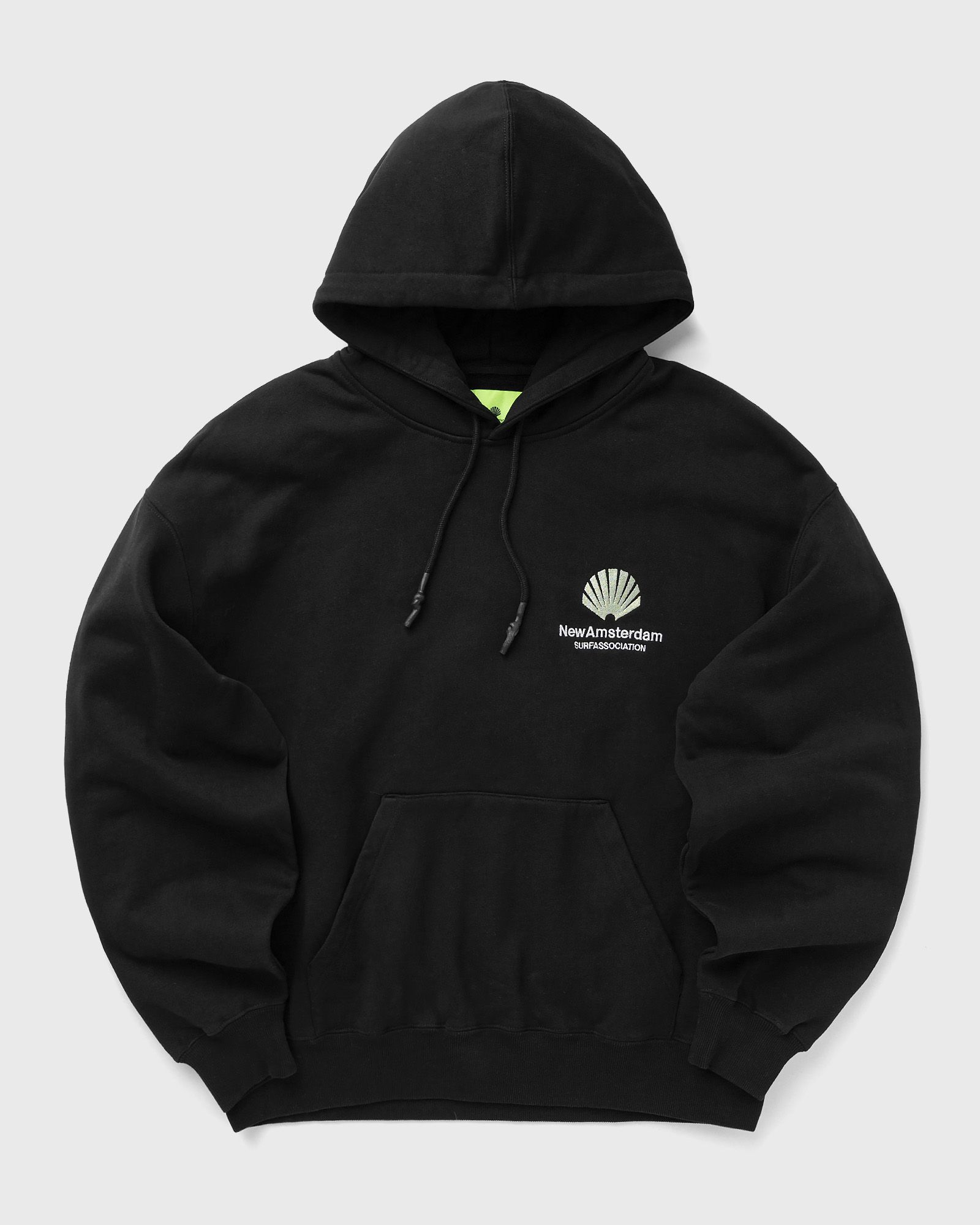LOGO HOODIE BLACK/ALMOST AQUA HOODIE
