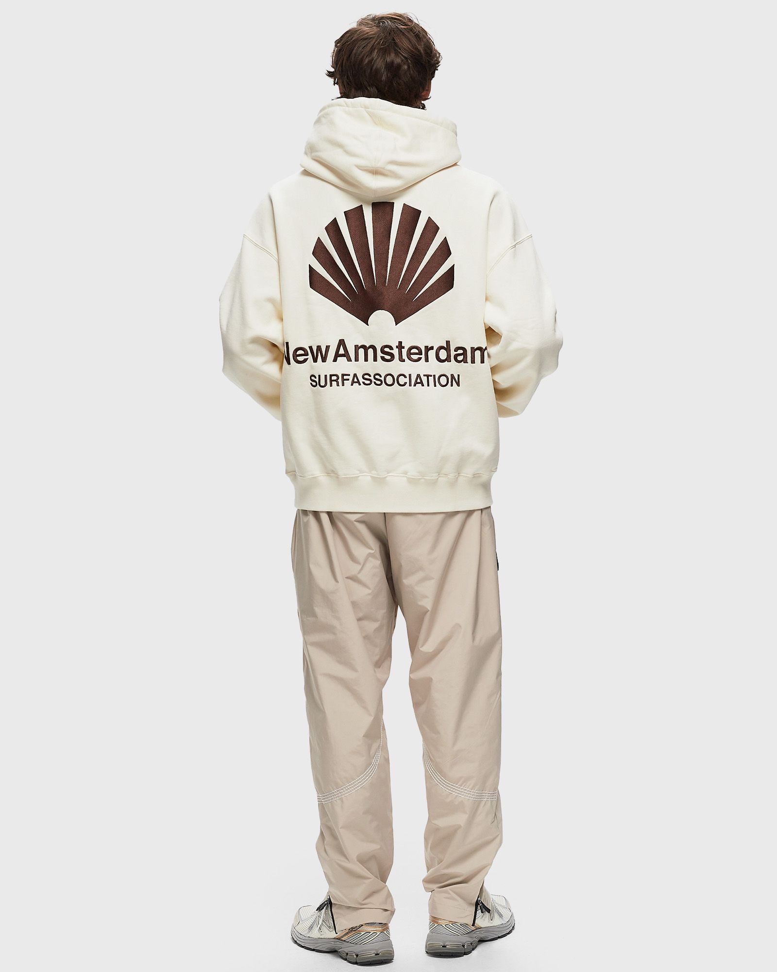 LOGO HOODIE BONE/POTTING SOIL HOODIE